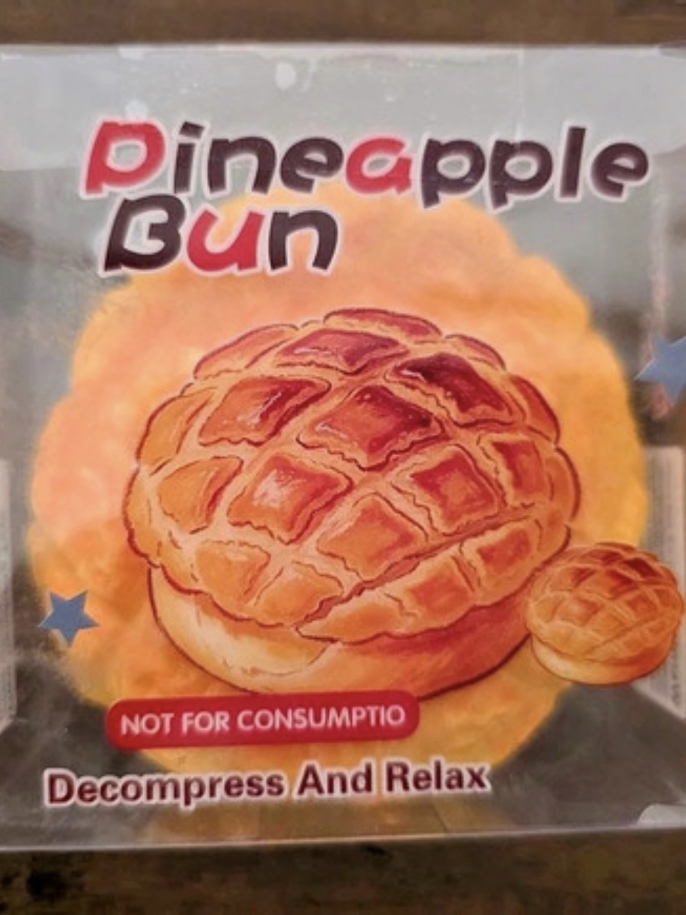 Pineapple Bun Crunchy Squishy Novelty Decor